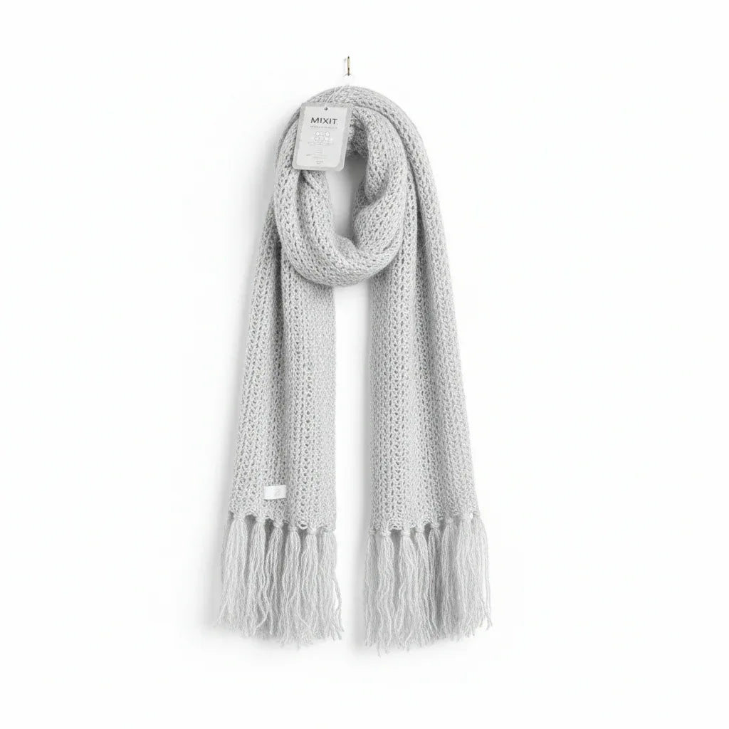 Mixit Oblong Blanket Scarf – Soft Acrylic Winter Wrap - Gomix Brands Outlet